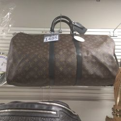 Authentic Louis Vuitton Duffle Bag Woth coa