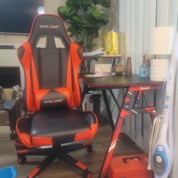 Gaming Computer PC Xbox PS5 Chair GTRACING WITH Desk Table