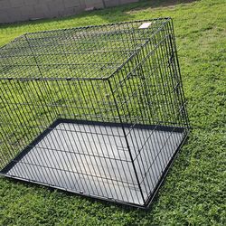 ** Giant 47"L double door Wired Dog Cage 🐕 **