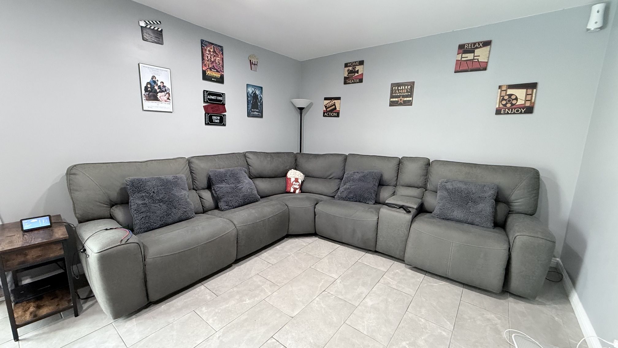Recliner Sectional Sofa