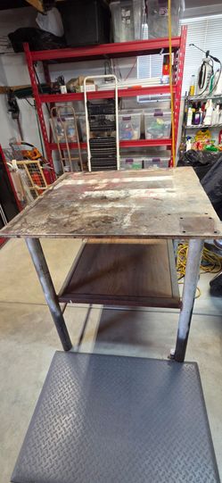 Heavy Duty Steel Work Table