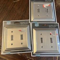 Double Switch Wall Plate