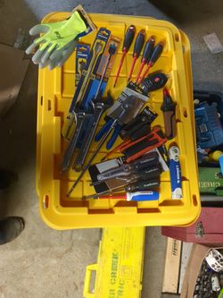 Electrician's Assortment Of Tools