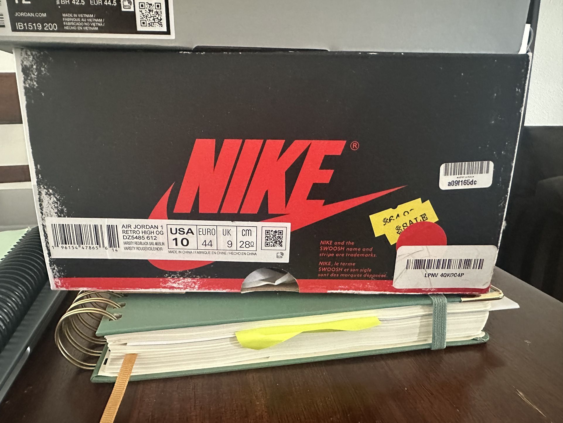 Lost And Found Jordan 1 Size 10