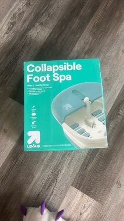 Heated Foot bath, bubbles, with remote