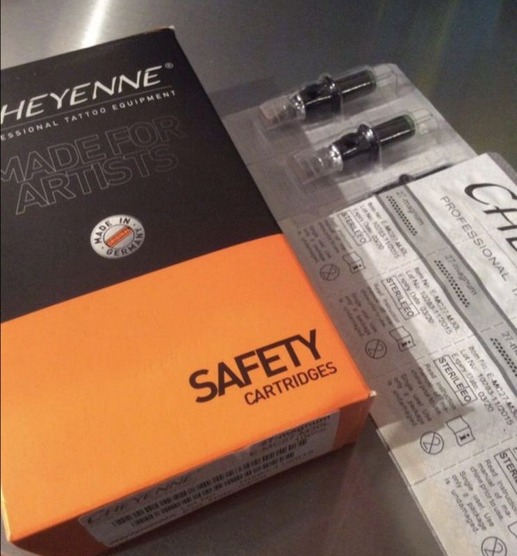 27 Mag Cheyenne Safety Cartridges Tattoo Needles