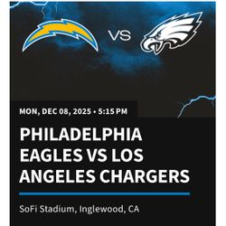 Eagles @ Chargers