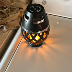 Bluetooth Speaker With A Light 