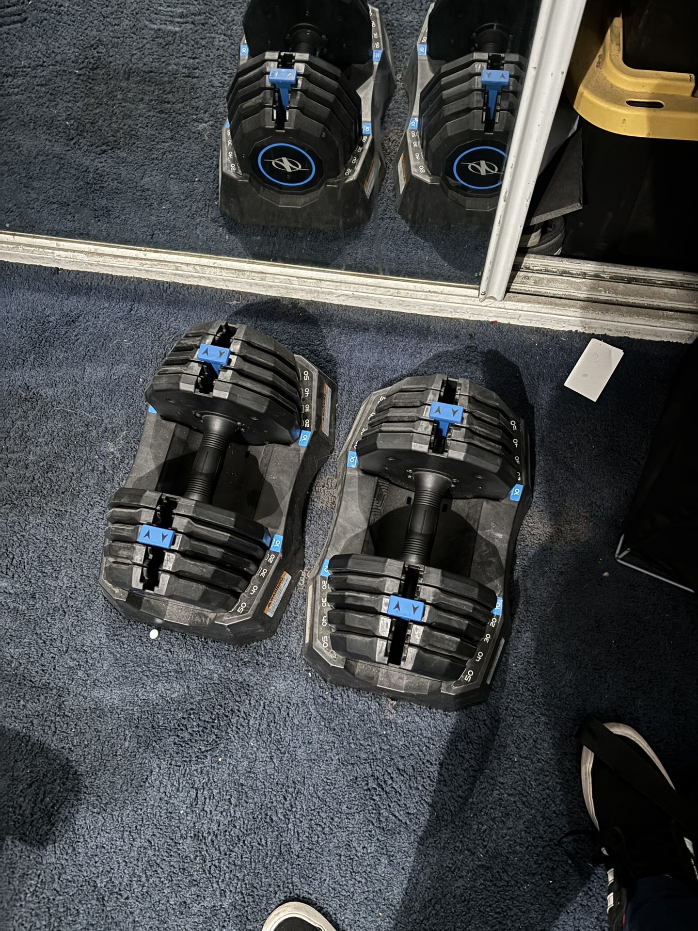 Adjustable Dumbbells 10-50lbs