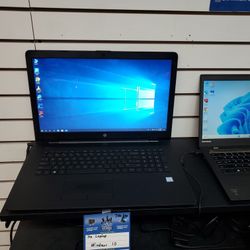 Hp 17" Screen Web Cam Windows Laptop 