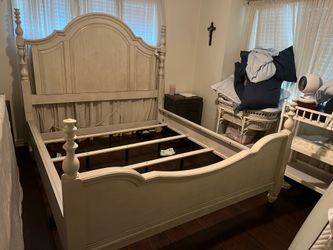 Cal King Bed Frame/ Mattress/Box Spring