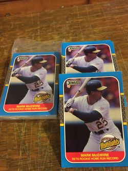 Baseball Cards: Mark McGwire Donruss #27