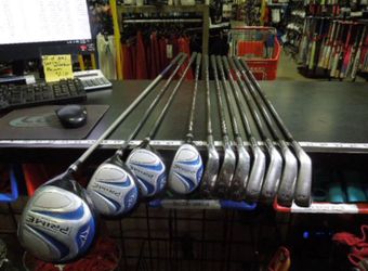 Used Prime 11 pc Right Hand Golf Club Set 4-9i, Pw, 3w 5h 3h and Driver