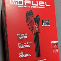 Milwaukee New Blower Fuel M18 Dual Battery - Tool Only 