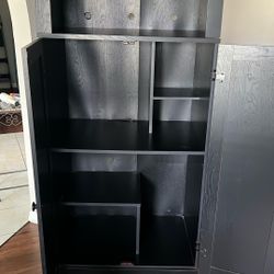Armoire Black Wood