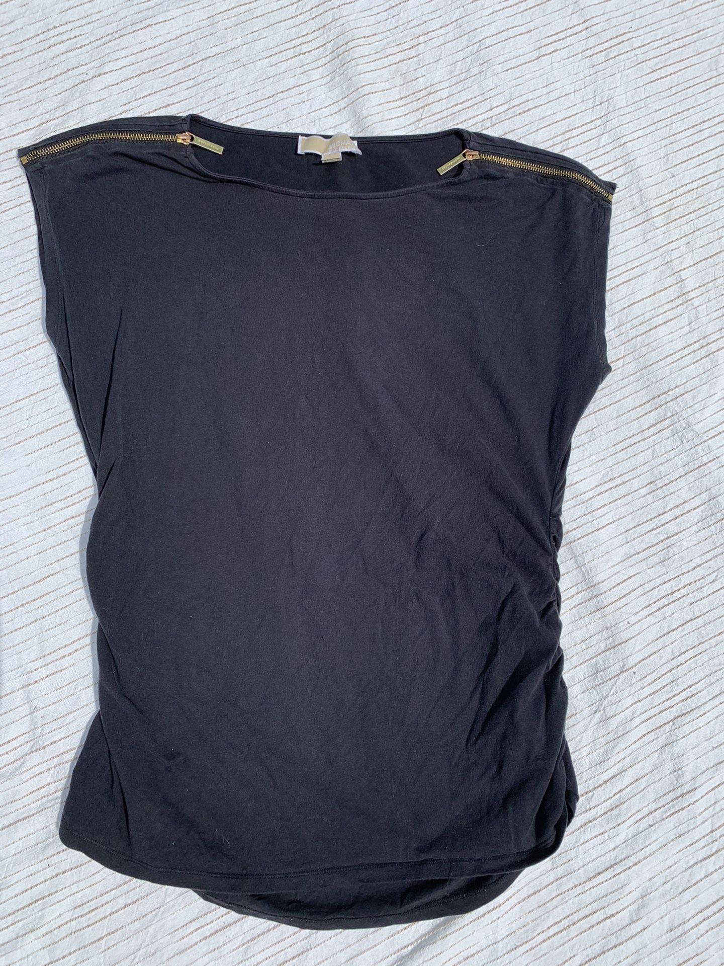 Michael Kors short sleeved women’s shirt size large black