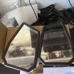 Polaris Rzr Can Am Maverick X3 Atv Quad Rock Lights Whips Chase Light Led Bar