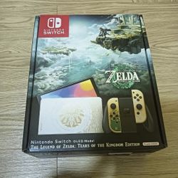 Nintendo Switch OLED Zelda Tears Of The Kingdom Sealed Brand New