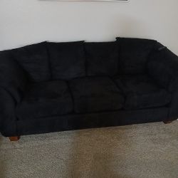 Set Blue Couches For Sale Good Condition 