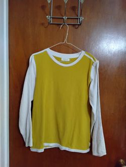 Roolee Colorblock Long Sleeve Top.  Small