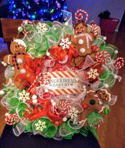 Gingerbread wreath