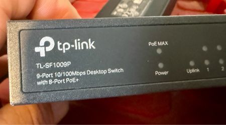 TP-Link PoE+ Switch