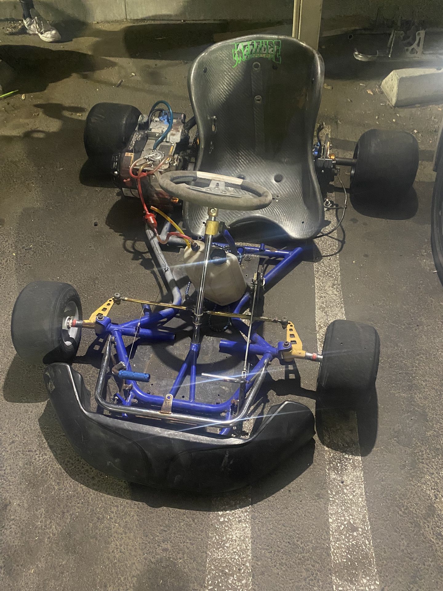 Go kart with Predator Racing Engine