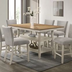 Marton - Counter Height Table & 6 Chairs