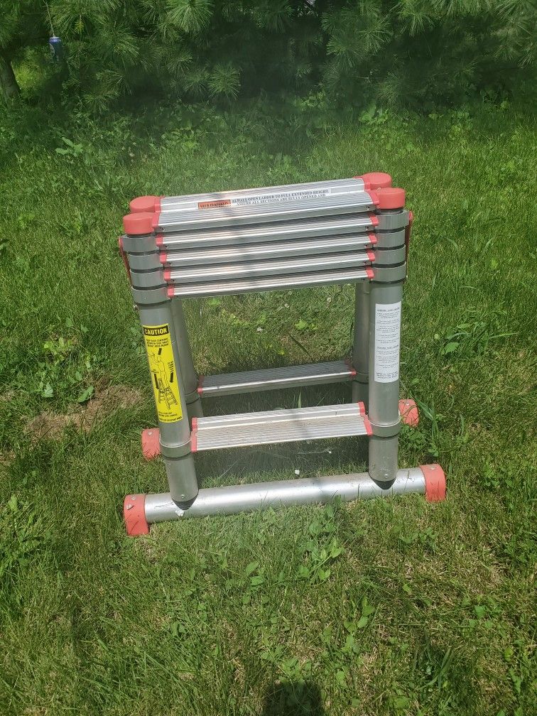 6 Ft. Telescope Folding Ladder