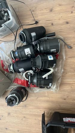 Lot of Used InSinkErator Garbage Disposals