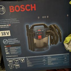 NEW! Bosch Wet/Dry Cleaner Vacuum