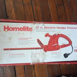 17"Inch Electric Hedge Trimmer + TRIMMER PLUS !!!