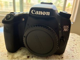 Canon EOS 70 D dslr camera and much more!