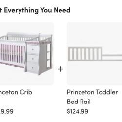 Covertible Crib + Organic Mattress 