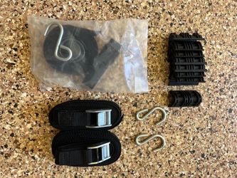 Yakima tie down straps with extra parts