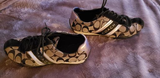 Coach sneakers black size 7