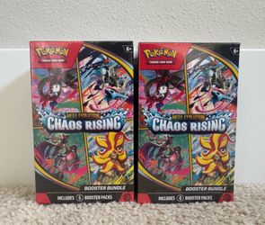 Pokémon TCG: Two (2) Chaos Rising Booster Bundles