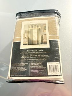 Cortinas 84” $30