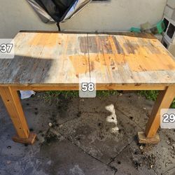 Extendable Wooden Table