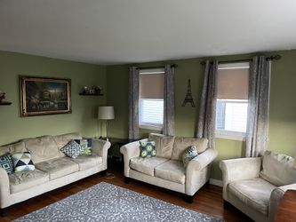 Biege Couch 3 Piece Set