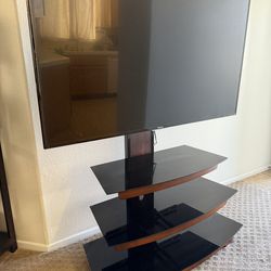 TV stand with TV