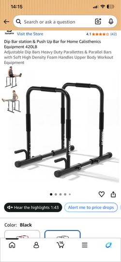 Solidfit Multi-Functional Indoor dip and push up station