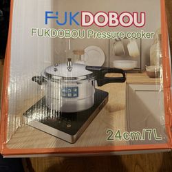 New Fukdobou Pressure Cooker 7Liters