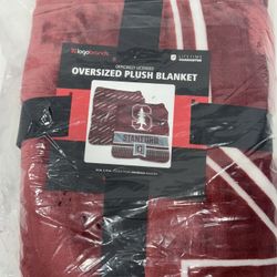 NFL 60"x70" Ultra Soft Plush Blanket Stanford University New 