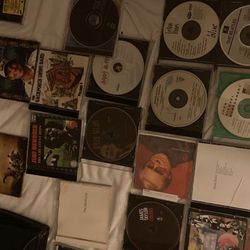 A rare lot of 200CDs heavy metal rock 90s Hip Hop Pop Country 60s Rock