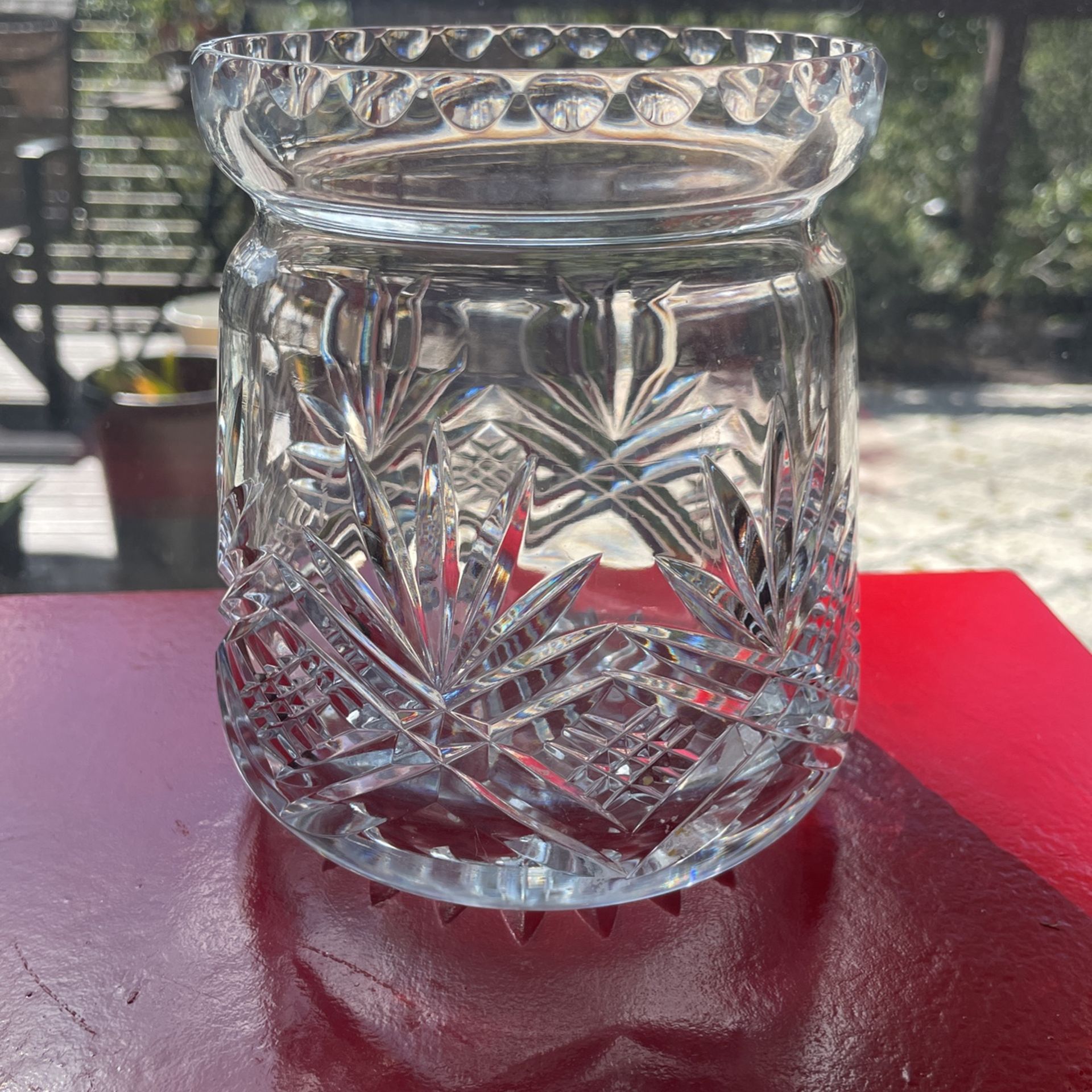 Waterford Crystal LISMORE Biscuit Barr