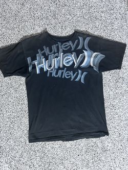 2000s y2k Hurley black and blue surfing tee