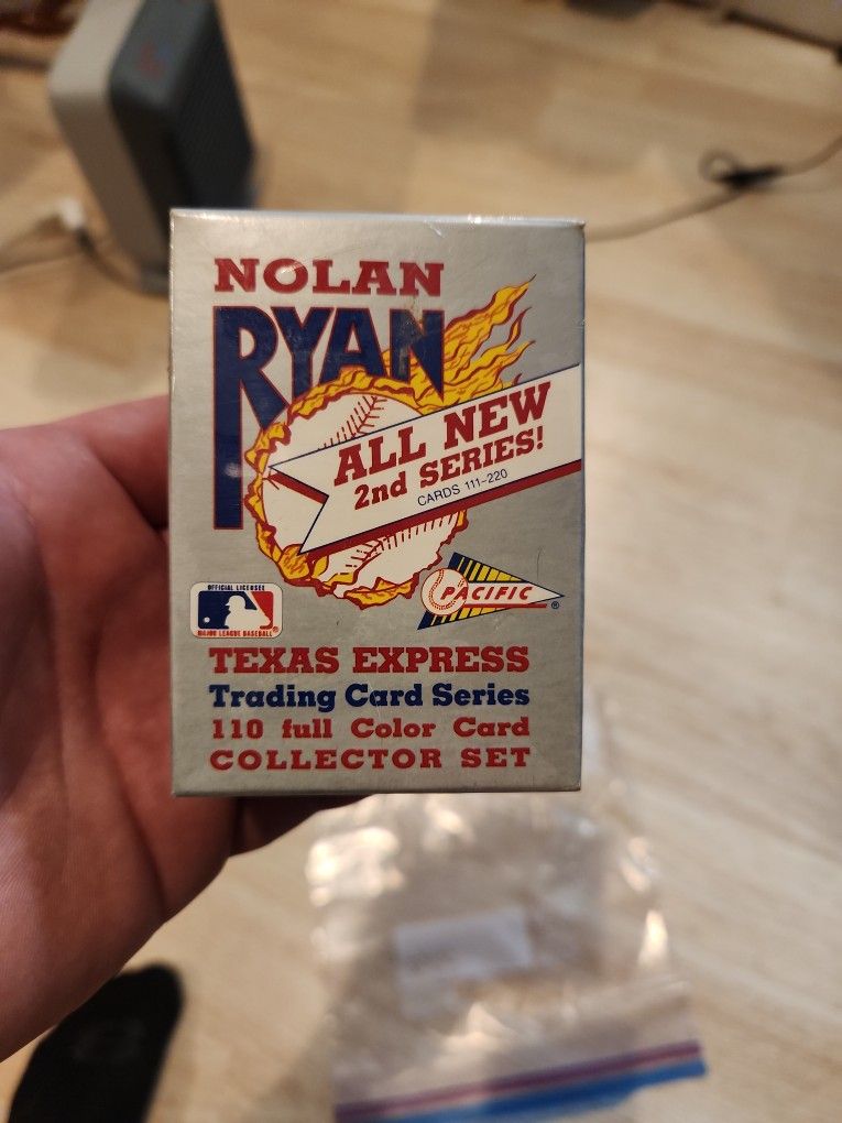 1991 PACIFIC NOLAN RYAN TEXAS EXPRESS 2nd Series 110-CARD FACTORY SEALED SET