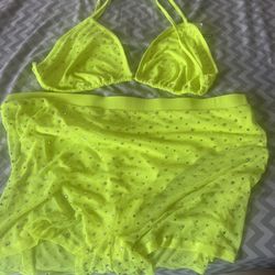 Green Bathing Suit Fashion Nova 