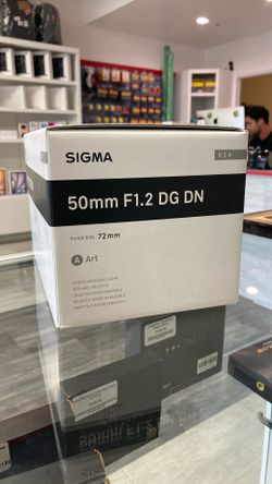 Sigma 50mm F1.2 Lens For Sony